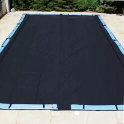 Doheny's Solid Winter Cover For 18x36 Ft Rectangular Pools, 10 Year Warranty