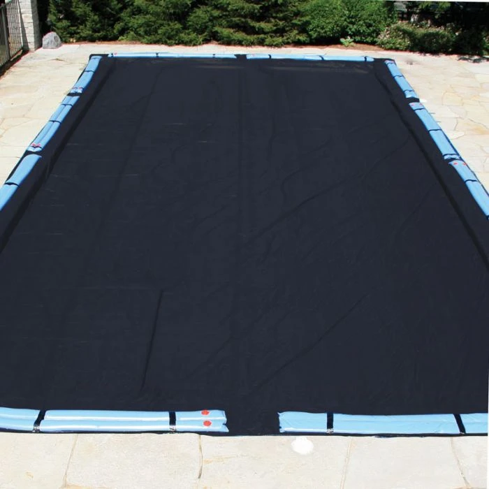 Doheny's Solid Winter Cover For 16x34 Ft Rectangular Pools, 10 Year Warranty, With 12 Water Bags 3 Doheny's Solid Winter Cover For 16x34 Ft Rectangular Pools, 10 Year Warranty, With 12 Water Bags