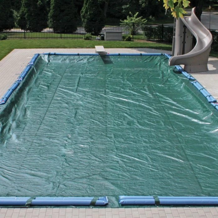 Doheny's Solid Winter Cover For 16x24 Ft Rectanglular Pools, 12 Year Warranty, With 8 Water Bags 3 Doheny's Solid Winter Cover For 16x24 Ft Rectanglular Pools, 12 Year Warranty, With 8 Water Bags