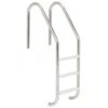Inter-Fab 3-Tread Stainless Steel Ladder With Cycolac Tread -Crystal Clear Pool 2176 a sq