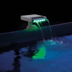 Intex Multi-color LED WaterFall Cascade 13 Intex Multi-color LED WaterFall Cascade -Crystal Clear Pool 26084 f sq