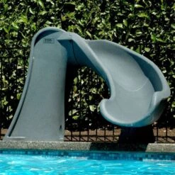 SR Smith Cyclone Swimming Pool Slide, Gray 8 SR Smith Cyclone Swimming Pool Slide, Gray -Crystal Clear Pool 4622 a sq 2022 1