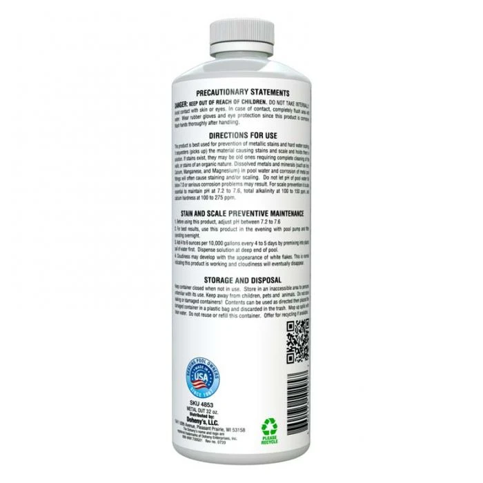 Doheny's Metal Out, 1 Qt 6 Doheny's Metal Out, 1 Qt - Image 4