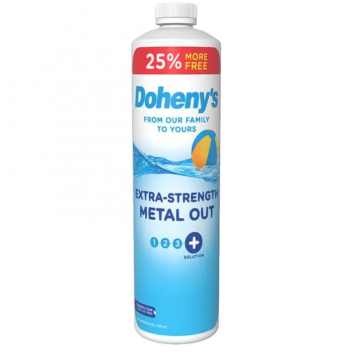 Doheny's Extra-Strength Metal Out, 1 Qt + 8 Fl Oz FREE 3 Doheny's Extra-Strength Metal Out, 1 Qt + 8 Fl Oz FREE