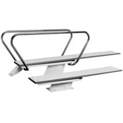 SR Smith Frontier III Diving Board, 12 Ft, White -Crystal Clear Pool 5278 b sq 1