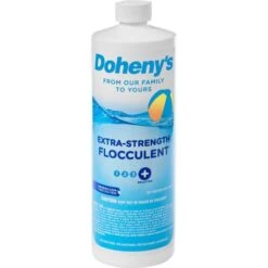 Doheny's Extra Strength Flocculent, 1 Quart -Crystal Clear Pool 6322 feb2023