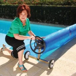 Doheny's Inground Pool Solar Reel System, Up To 18 Ft -Crystal Clear Pool 6575 1