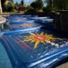 Solar Sun Squares -Crystal Clear Pool 7667 a sq