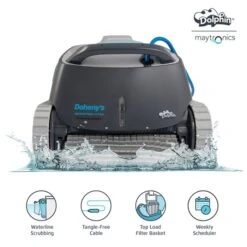 Doheny's Advantage Ultra Inground Robotic Cleaner Powered By Dolphin 15 Doheny's Advantage Ultra Inground Robotic Cleaner Powered By Dolphin -Crystal Clear Pool 8469 d sq