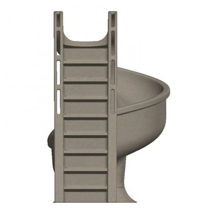 Global Pool Products Tsunami Pool Slide, Grey 6 Global Pool Products Tsunami Pool Slide, Grey - Image 4