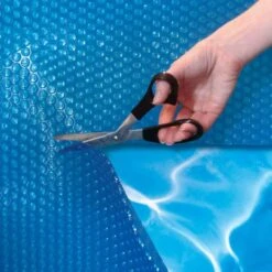 Doheny's Supreme Blue 2400 Series Micro-Bubble Solar Cover, 7 Year Warranty, 24x44 Ft Rectangular -Crystal Clear Pool solar scissors 43